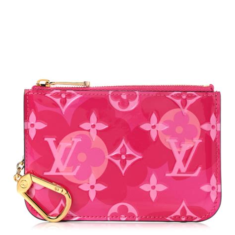 louis vuitton vernis valentine key pouch fuchsia|LOUIS VUITTON Vernis Valentine Key Pouch Fuchsia.